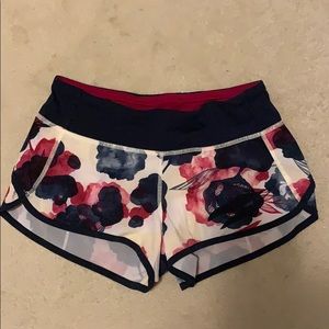 Lululemon Speed shorts size 2